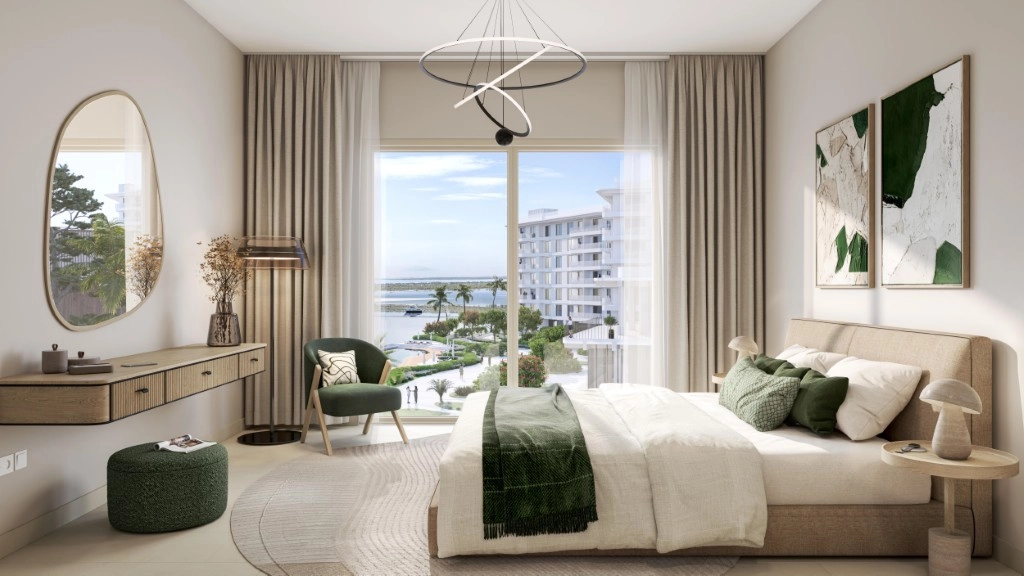 Elegant interiors featuring natural materials and minimalist style